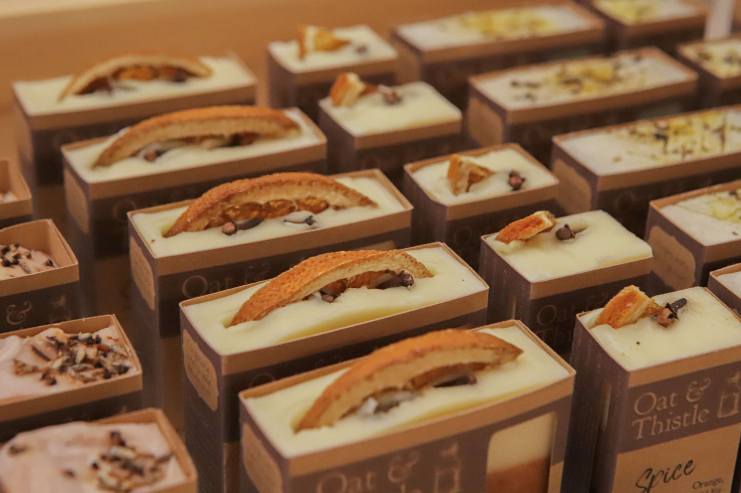 spice soap tops in packaging
